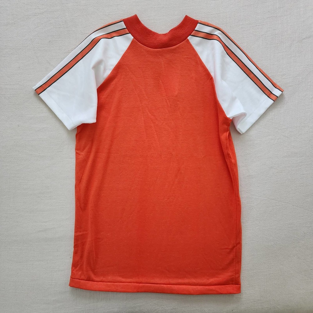 Vintage Deadstock Velva Sheen Orange Tee kids 12/14